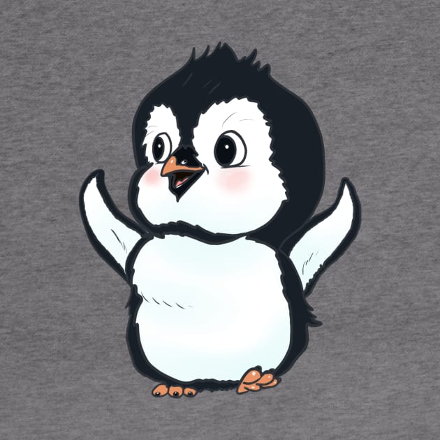 Happy penguin by Artofokan